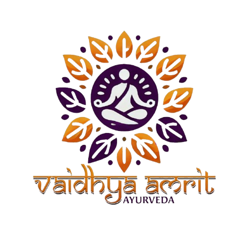 Vaidhya Amrit Ayurveda Logo